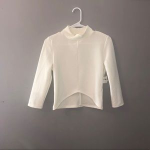 White Charlotte Russe top